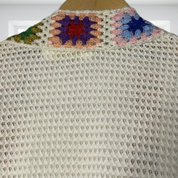 Stunning Boho Chic Crochet Cardigan by Rebellion - Picture 6 of 12